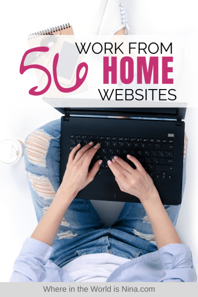 56 Work from Home Job Sites