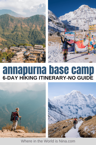 Hiking to Annapurna Base Camp Without a Guide