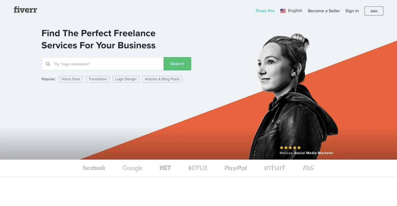 Fiverr is a popular tool to find work for freelancing for beginners.