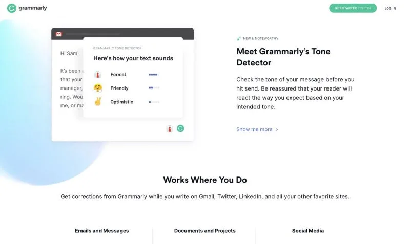 Grammarly is another one of my favorite free online tools that everyone should have.