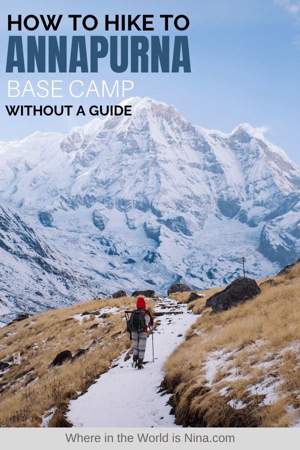 6 Day Itinerary For The Annapurna Base Camp Trek Without A Guide