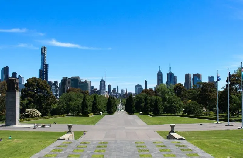 A fun and free thing to do in Melbourne is to hang out at the parks.