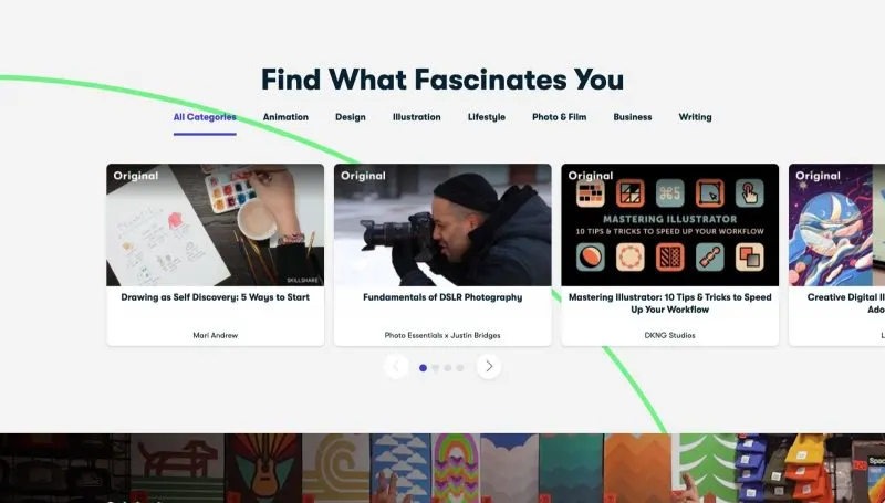 If you're looking for courses, Skillshare is an awesome free online tool.