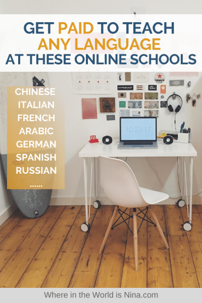 Teach Any Language Online With These Online Schools