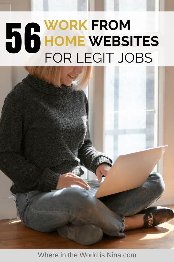 56 Work From Home sites—Earn Money Outside The Office!