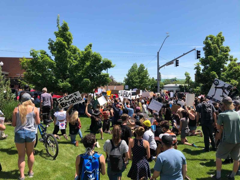 Bend, Oregon protest for Black Lives Matter