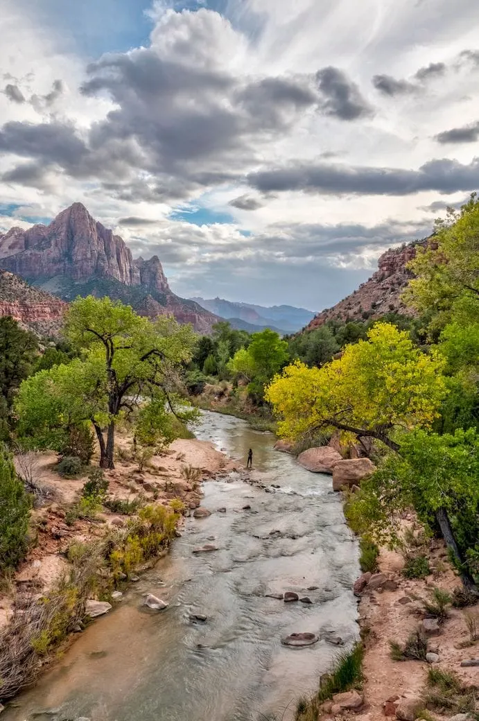 Zion National Park is a popular stop on a Utah road trip.
