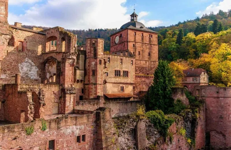 Heidelberg Castle is a must on your road trip in Germany.