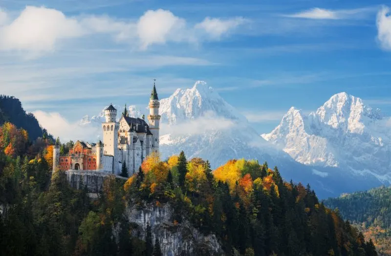 One of the highlights of your Germany road trip will be Neuschwanstein Castle.