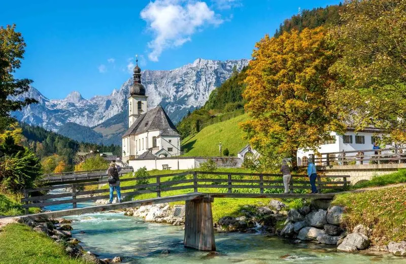 Ramsau is a picturesque town to stop on your Germany road trip.