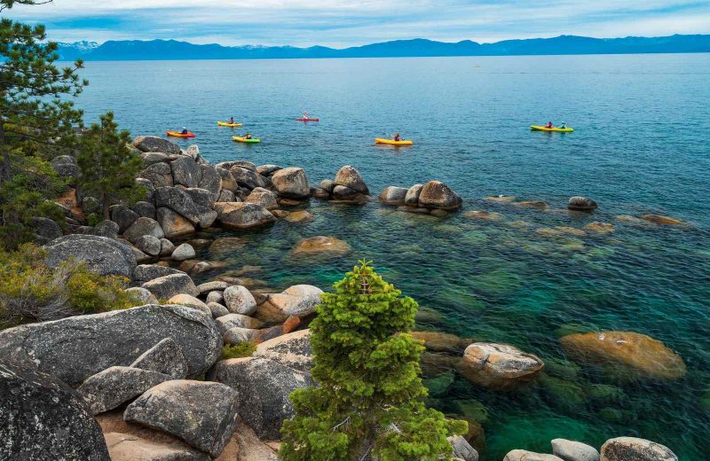 Lake Tahoe is a major highlight on a Nevada road trip.