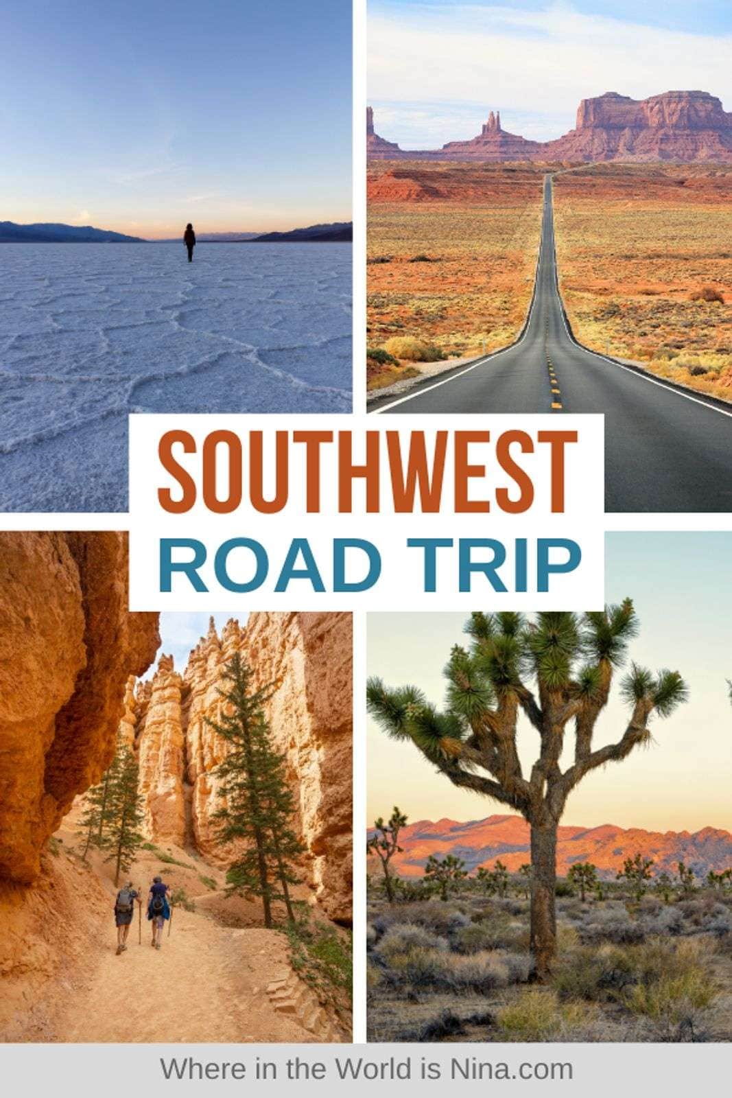 1 week southwest road trip