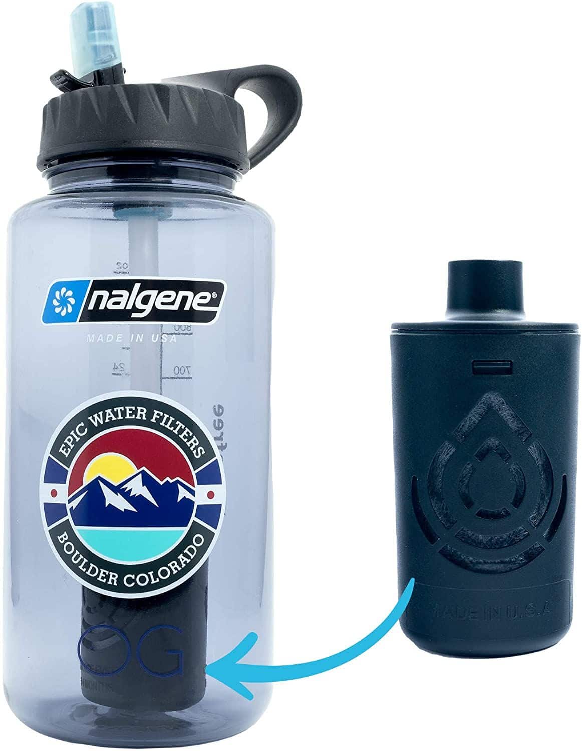 Nalgene travel water filter