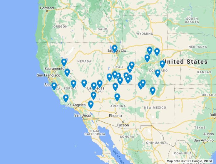 Your Southwest Road Trip Itinerary (1 Week - 2 Months)