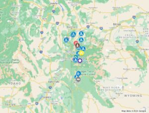 itinerary tetons