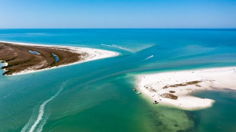 Caladesi Island near Tampa, Florida