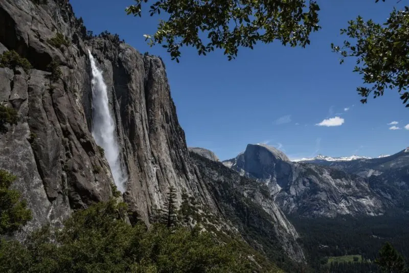 View of Upper Yosemite Falls