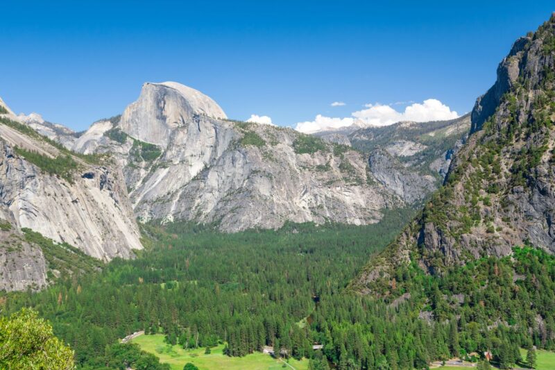 View from Columbia Rock on a Yosemite Road trip