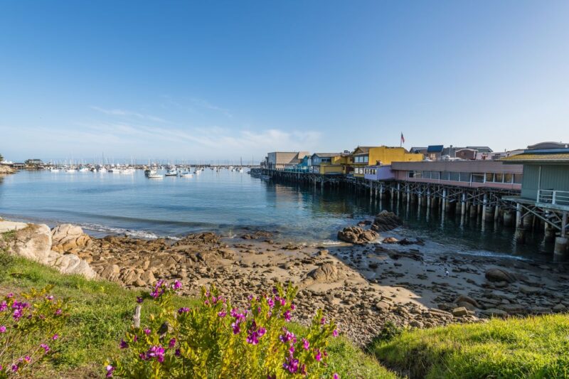 The Old Fishermans Wharf in Monterey, California