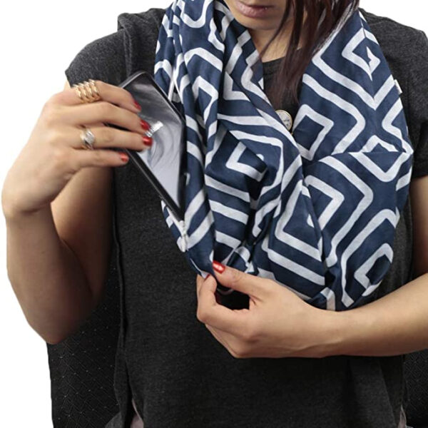 anti theft scarf for women