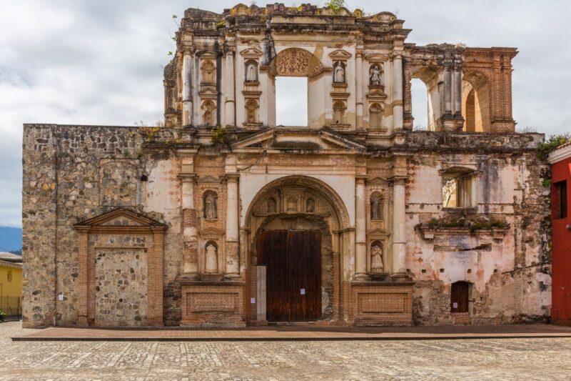 Ruins of building in Antigua Guatemala