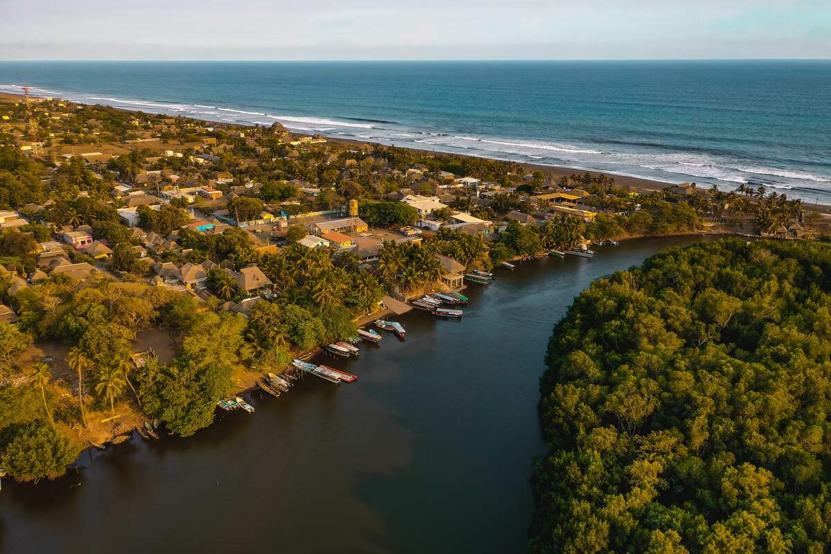 The river at El Paredon