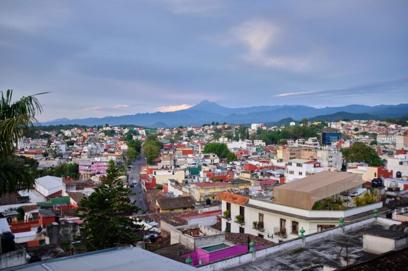 City view of Xalapa cost of living in Mexico