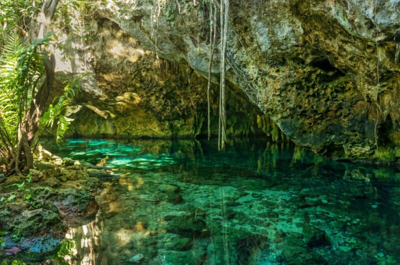 Grand Cenote near Tulum cost of living in Mexico