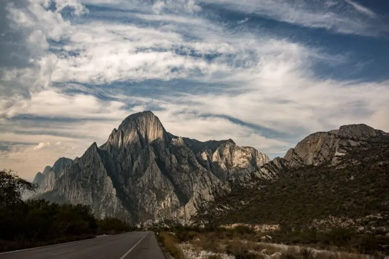 Mountains at La Huasteca Monterrey cost of living in Mexico