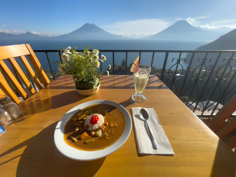 Pepian dish in Santa Cruz on Lake Atitlan Guatemala