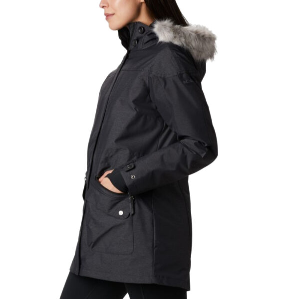 Columbia Carsons Pass womens travel jacket side view