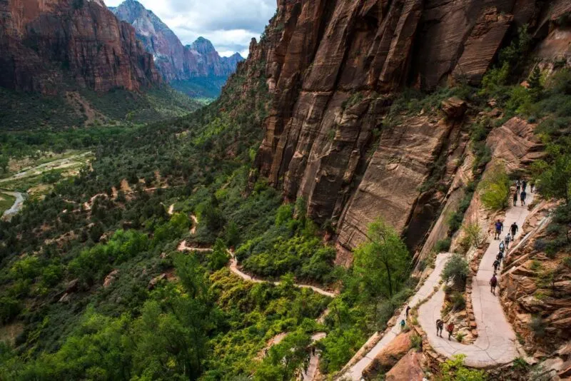Angels Landing in Zion National Park one of the best hikes in Southern Utah