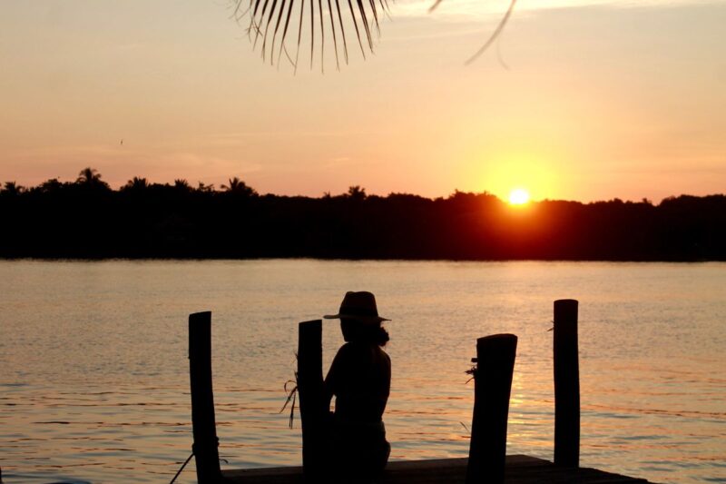 Sunset Chacahua pier things to do in Oaxaca