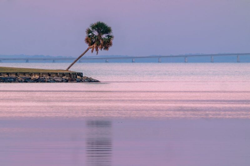 Water view at Sandestin Gold Course for things to do in North Florida