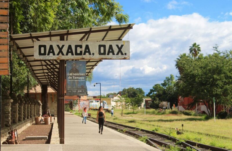 Oaxaca train station things to do in Oaxaca