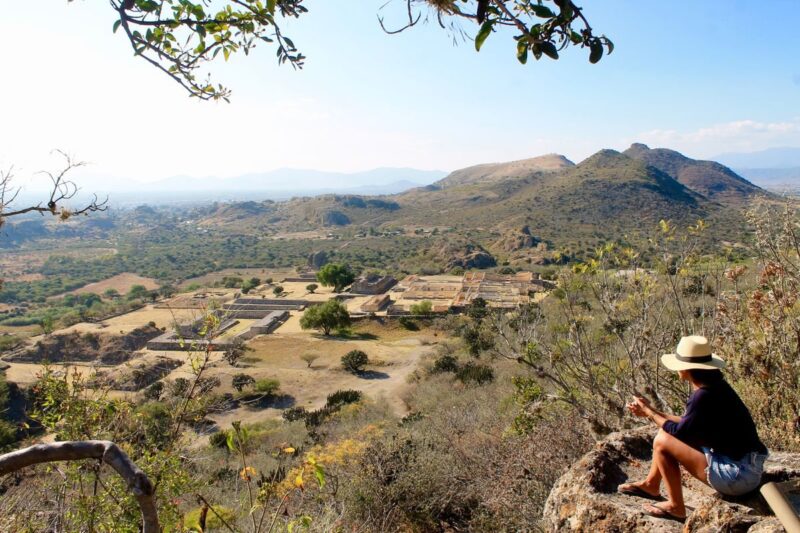 View of Yagul things to do in Oaxaca