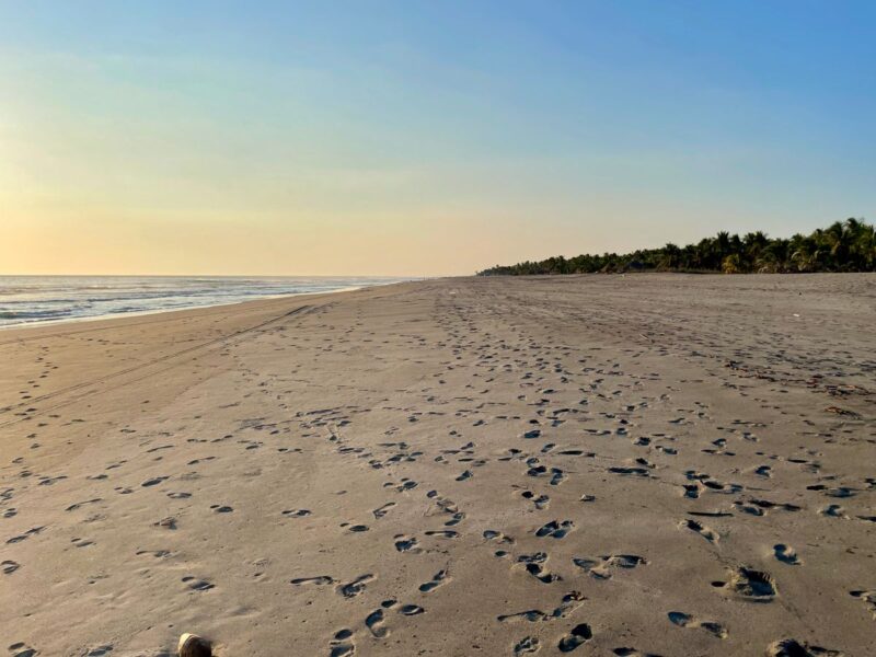 Beach at Boca Del Cielo for things to do in Chiapas