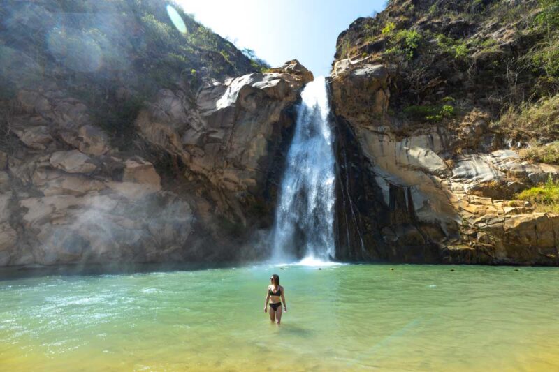 Pool at base of Cascada La Reforma