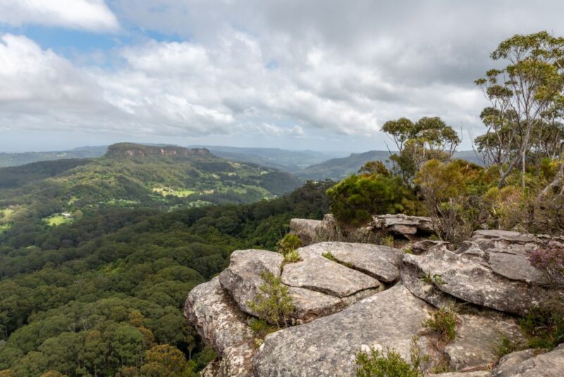 View from Drawing Room Rocks best hikes in NSW