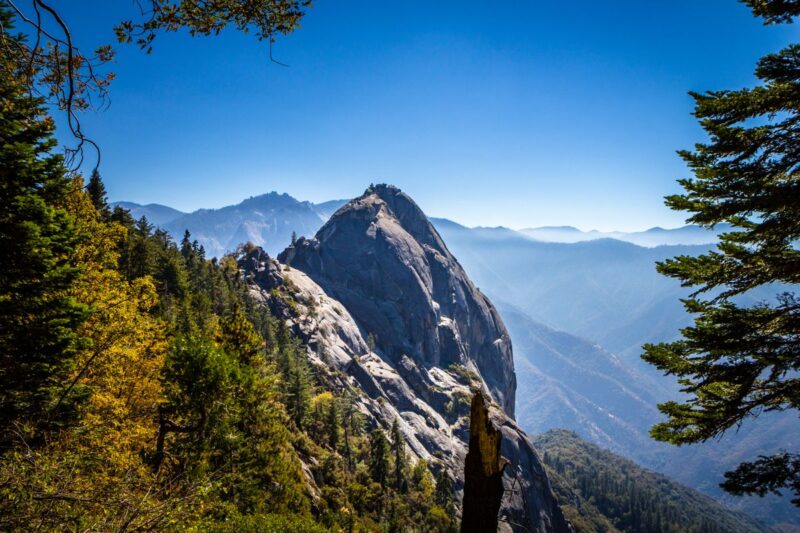 View from Moro Rock things to do in Sequoia National Park