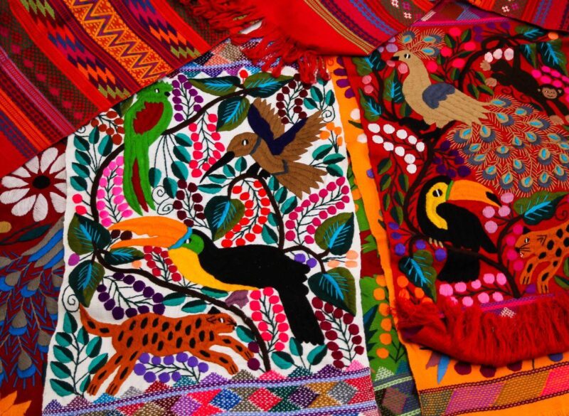 Tzotzil Maya textiles made in Zincatan things to do in Chiapas