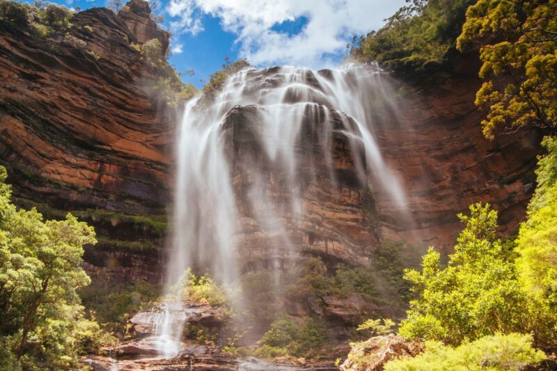 Wentworth Falls Blue Mountains best hikes in NSW