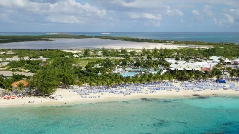 Aerial view of Grand Turk Island things to do in Turks and Caicos