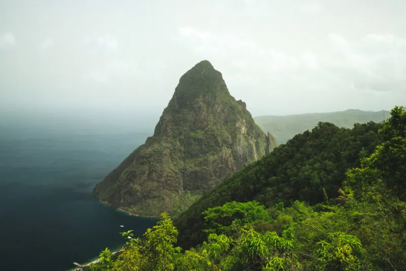 Piton Peak is near ladera resort, an amazing place to stay in st lucia