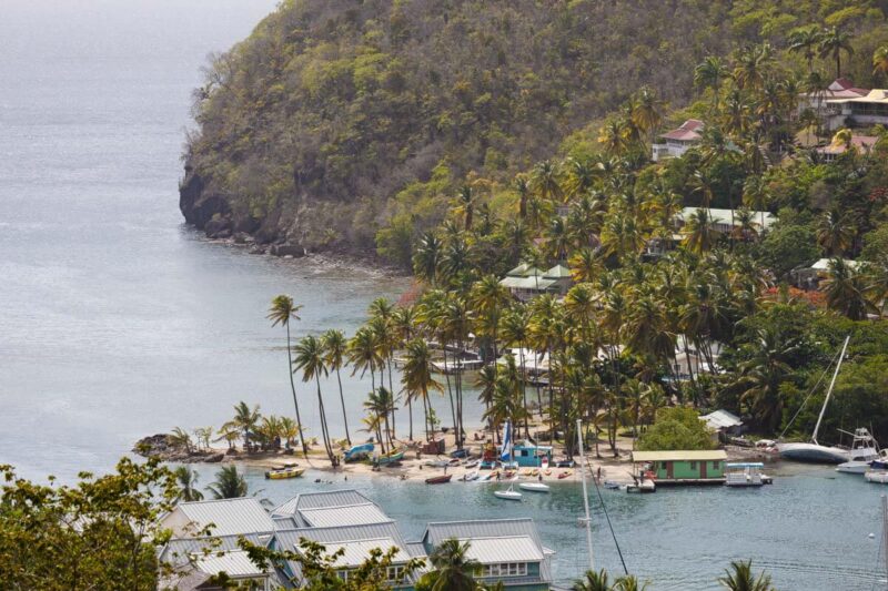 Marigot Bay things to do in St Lucia