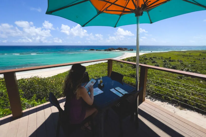 Terrace at Mudjin Restaurant things to do in Turks and Caicos