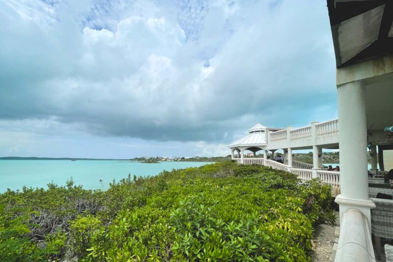 La Brisas restaurant Neptune Hotel where to stay in Turks and Caicos