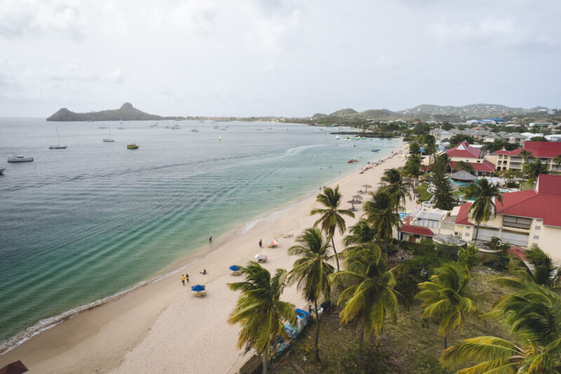 Reduit Beach things to do in St Lucia