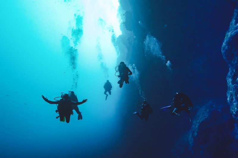 Diving at Blue Hole is one of the best things to do in Belize