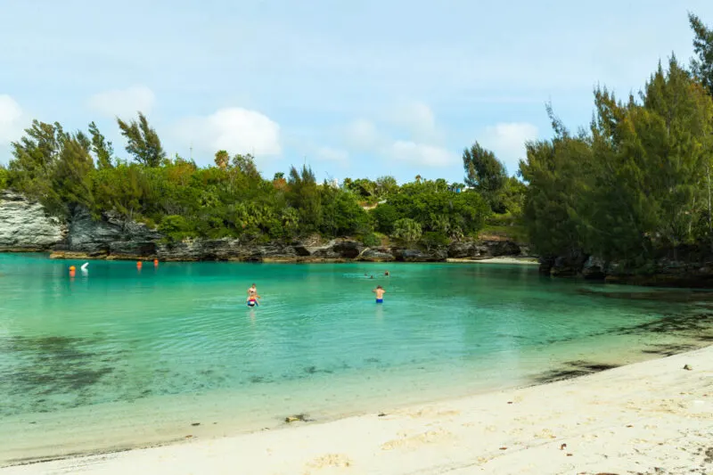 Clarence Cove at Admiralty House Park best beaches in Bermuda
